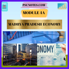 MPPCS  PDF Module 4A Madhya Pradesh Economy